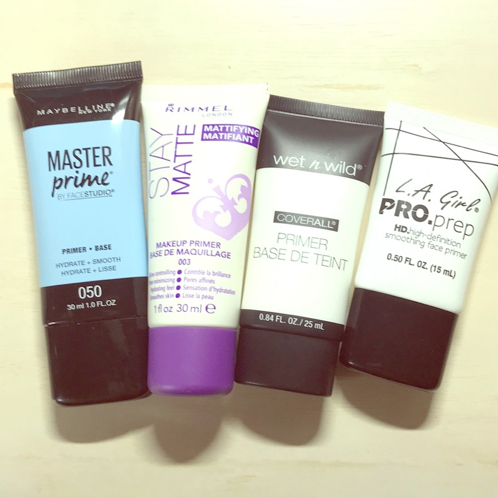 Primer Bundle! (Maybelline,Rimmel, Wet n Wild,LAG)